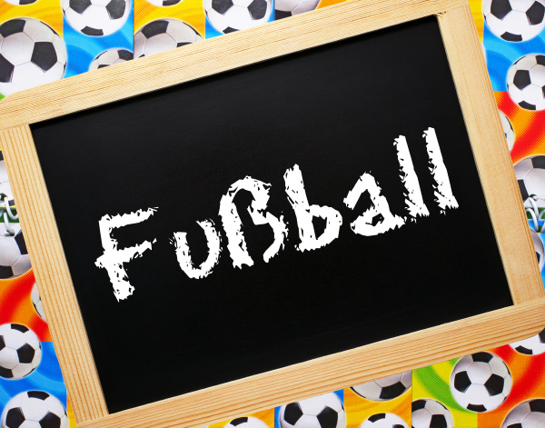 fussball konzept bild
