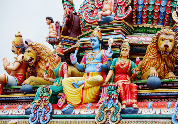 hinduismus statuen