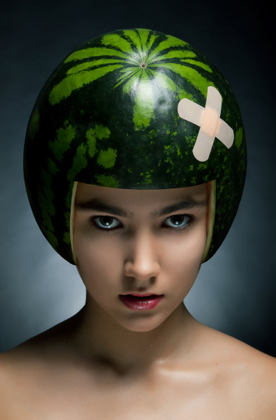 junge haarmode modell mit frische reife