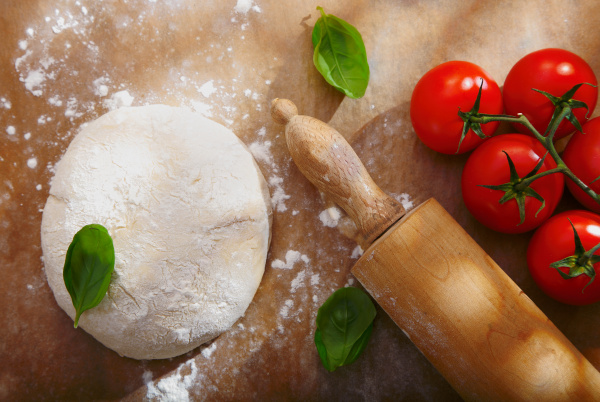 Zutaten für hausgemachte Pizza - Stock Photo #8020358 | Bildagentur ...