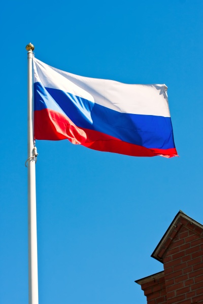 flagge von russland