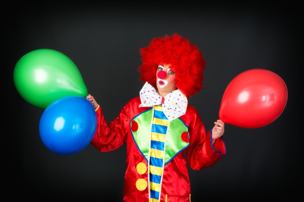 Clown mit Luftballons - Lizenzfreies Bild #11823235 | Bildagentur