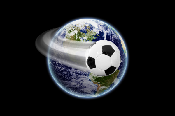 weltfussball earth texture by