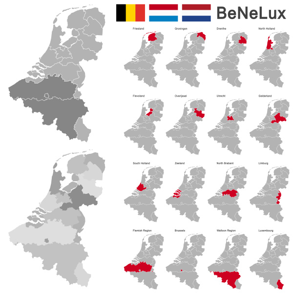 belgium the netherlands luxembourg