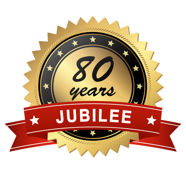 jubilee-medallion-80-years-stockfoto-14768973-bildagentur