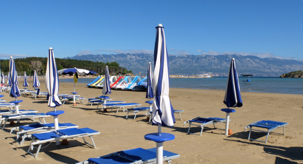 sandstrand in san marino auf der