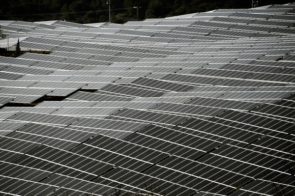 photovoltaik solaranlage in frankreich