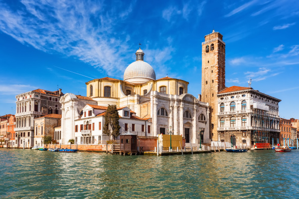 venedig am sonnigen tag