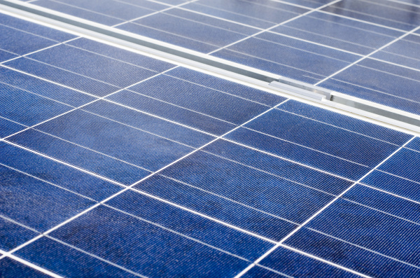 solarpanel und polykristalline photovoltaikzellen