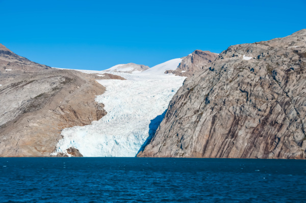 gletscherzunge auf groenland