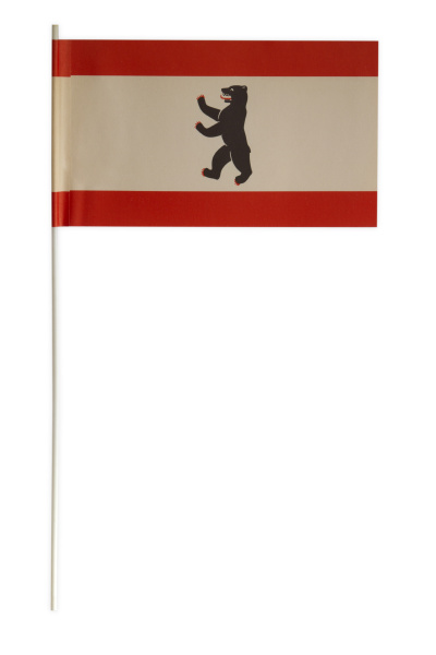 Papierfahnen Papierfähnchen Berlin Flagge Fahne