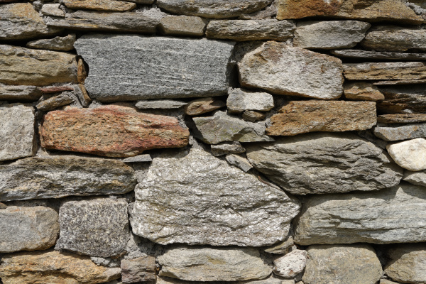 steinmauer glimmerschieder granit