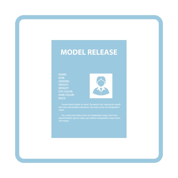 ikone des modellveroeffentlichungsdokuments