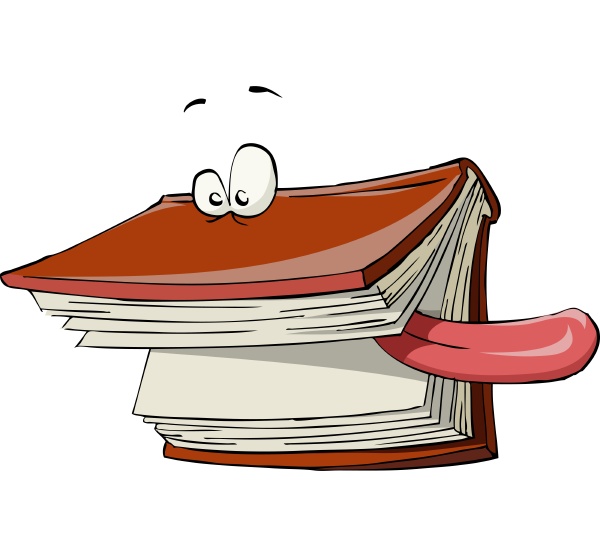 buch auf weissem hintergrund vektordarstellung