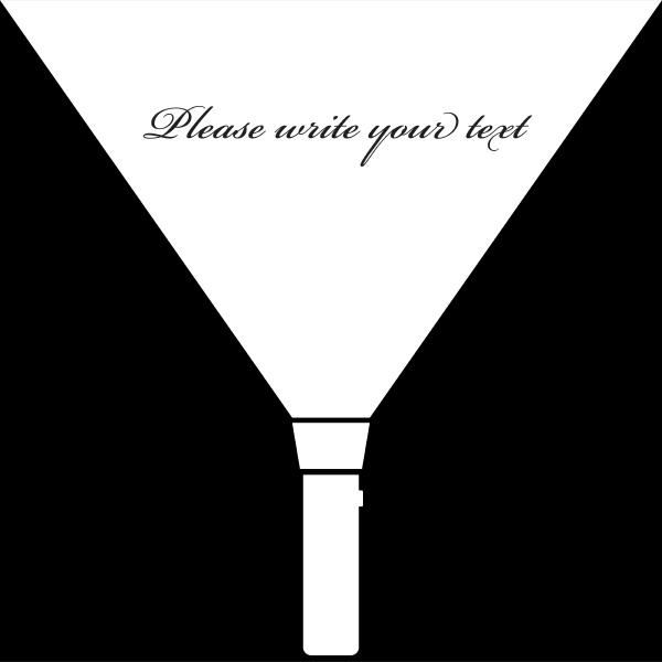 taschenlampe symbol
