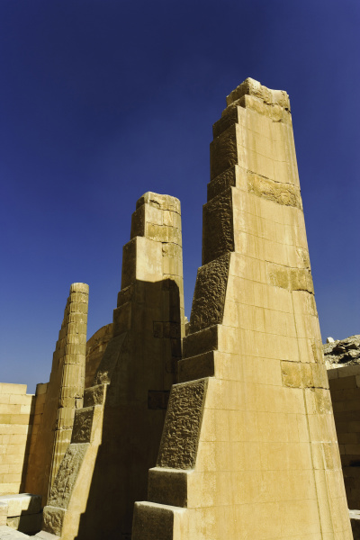 an der step pyramide in saqqara