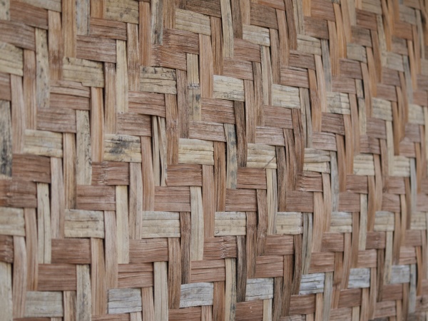 rattan textur detail handwerk bambus weben