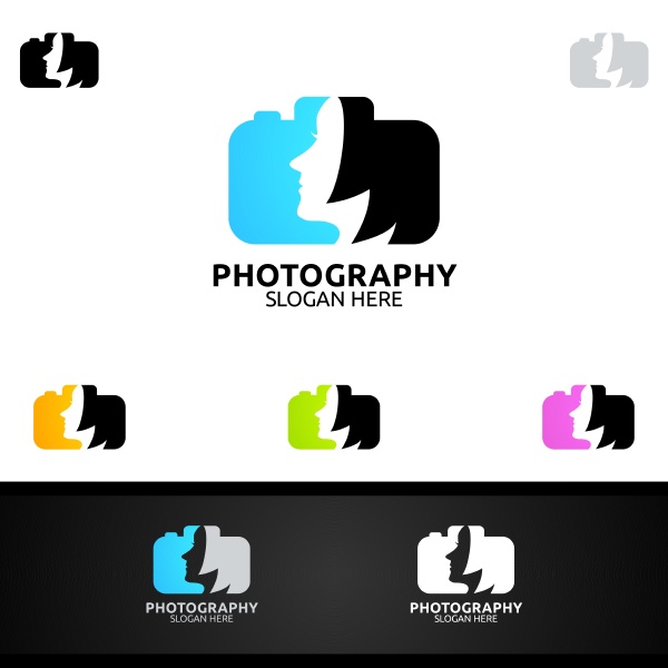 abstrakte mode kamera fotografie logo icon