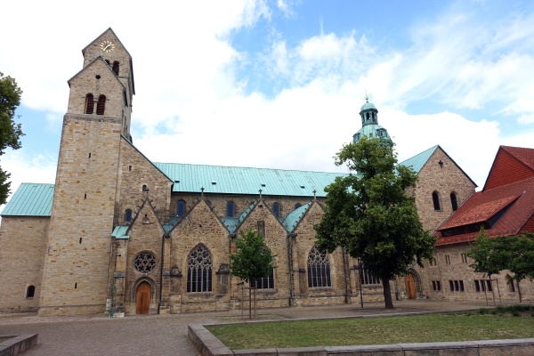 Unesco-Welterbe Hildesheimer Mariendom Hildesheim - Stockfoto ...