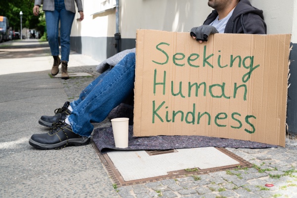obdachloser, einsamer, armer, mann - 30168210