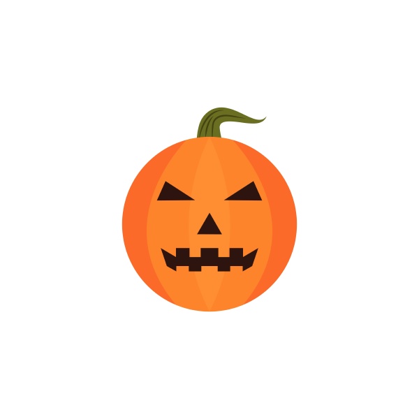 halloween kuerbis symbol vektor illustration design