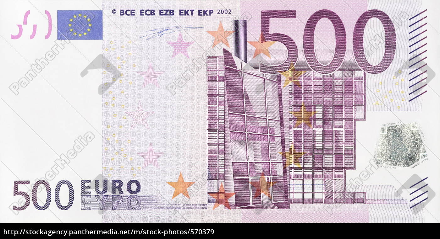 500-Euro-Schein - Lizenzfreies Bild - #570379 - Bildagentur PantherMedia