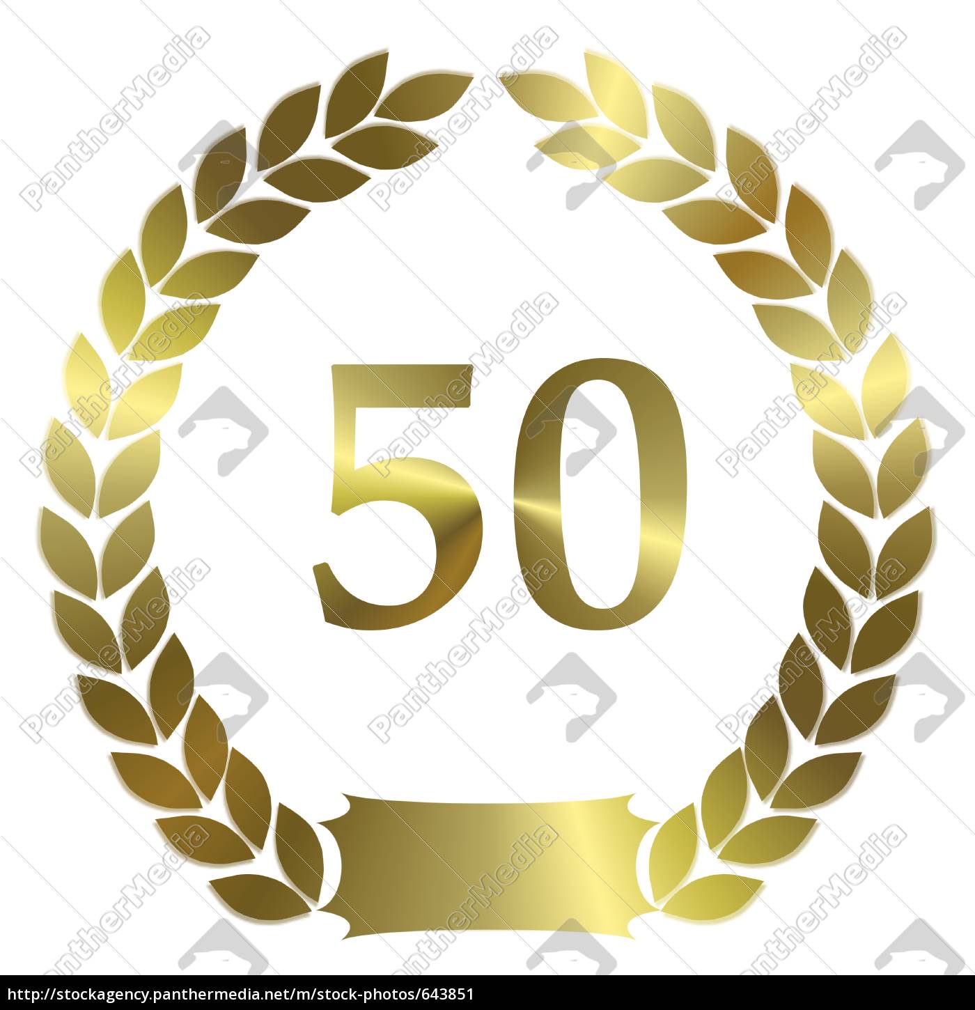 jubiläum 50 jahre Stockfoto 643851 Bildagentur PantherMedia