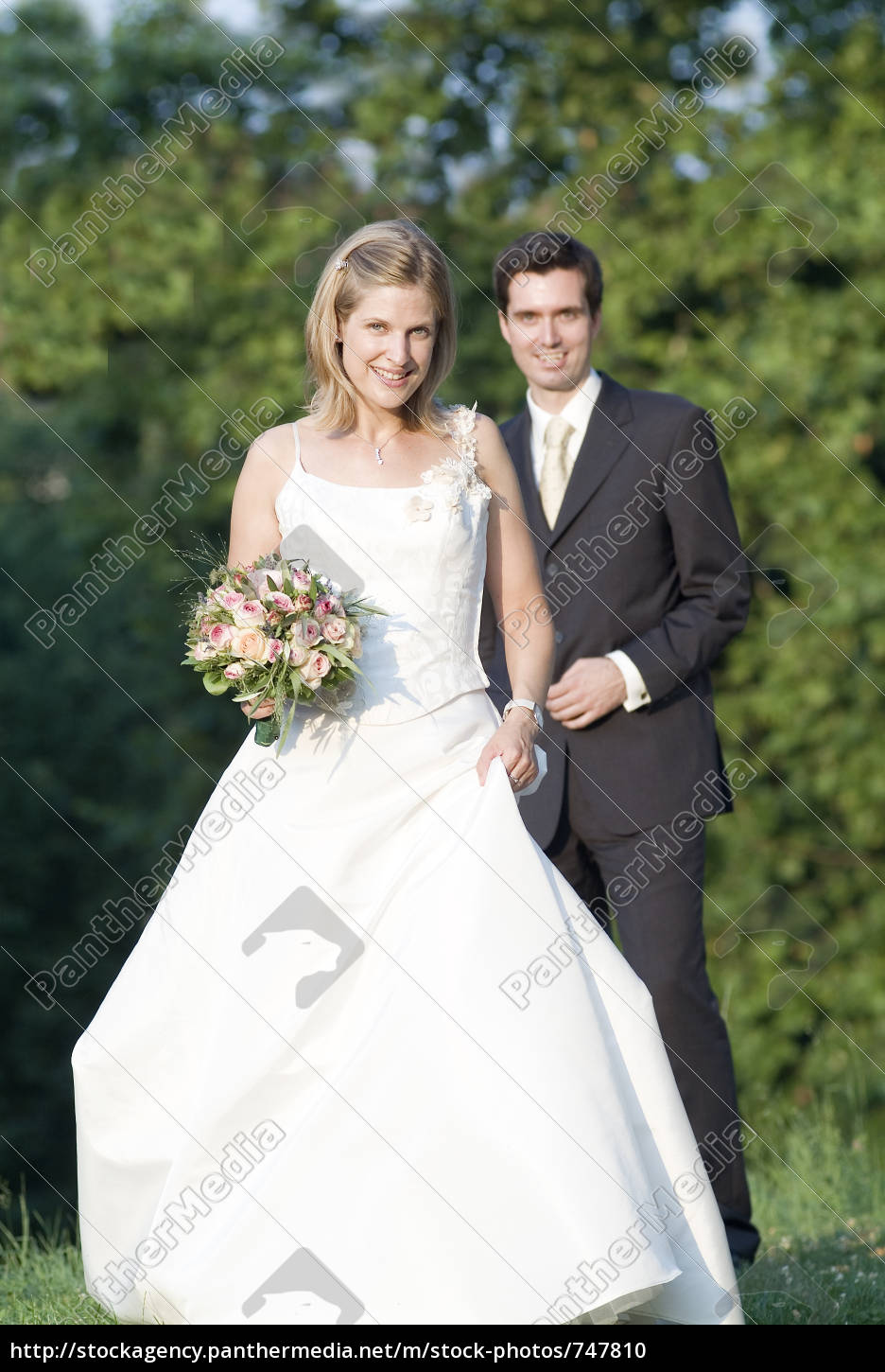 Hochzeitspaar Stockfoto Bildagentur Panthermedia