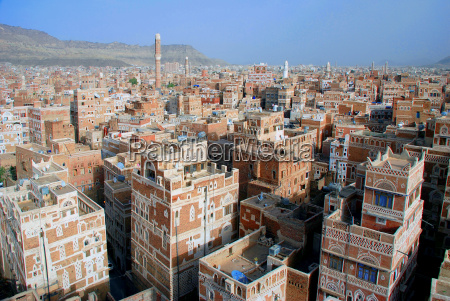 Altstadt von Sanaa Lizenzfreies Bild 1378337 Bildagentur PantherMedia