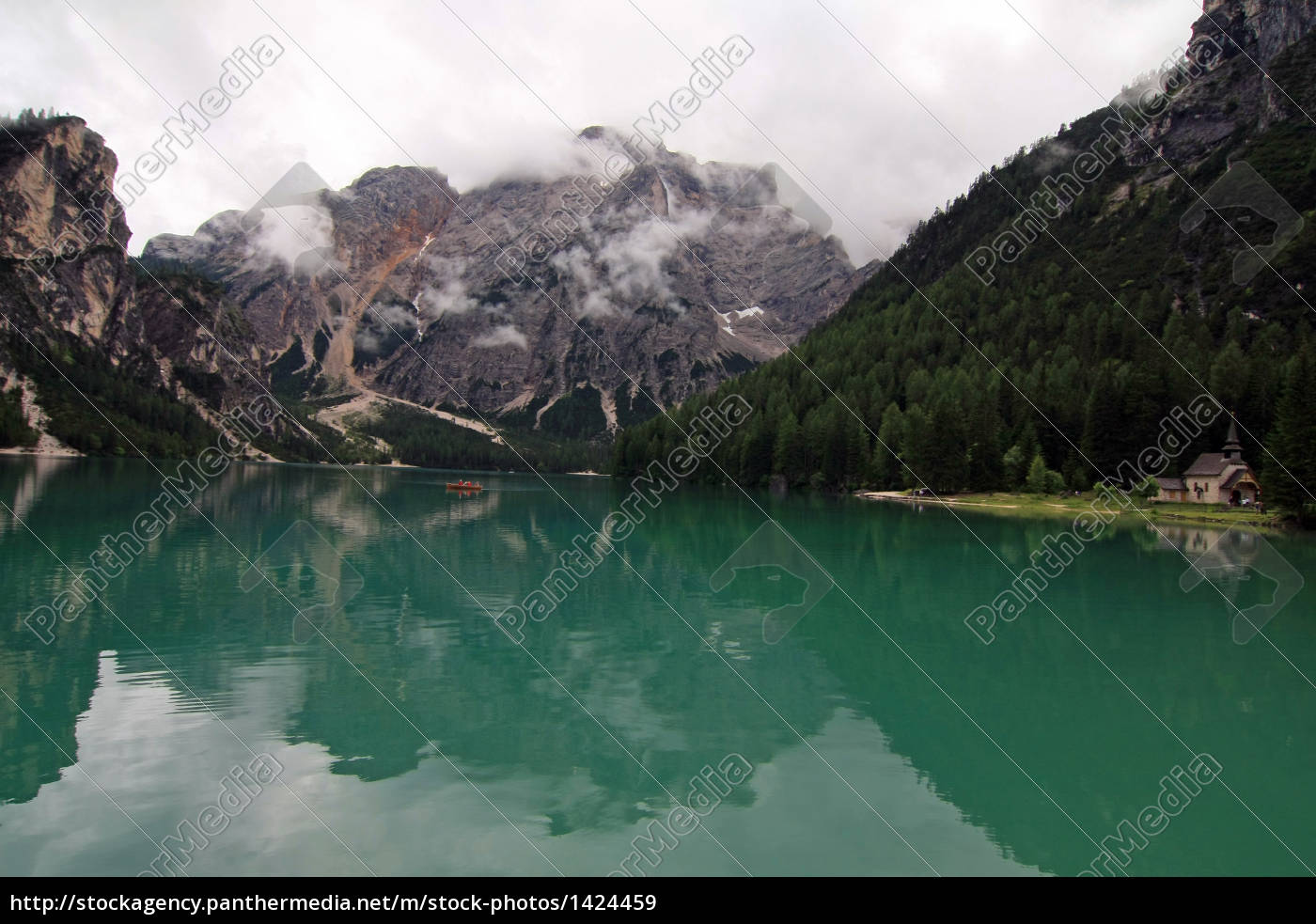 Pragser Wildsee Lizenzfreies Bild Bildagentur Panthermedia