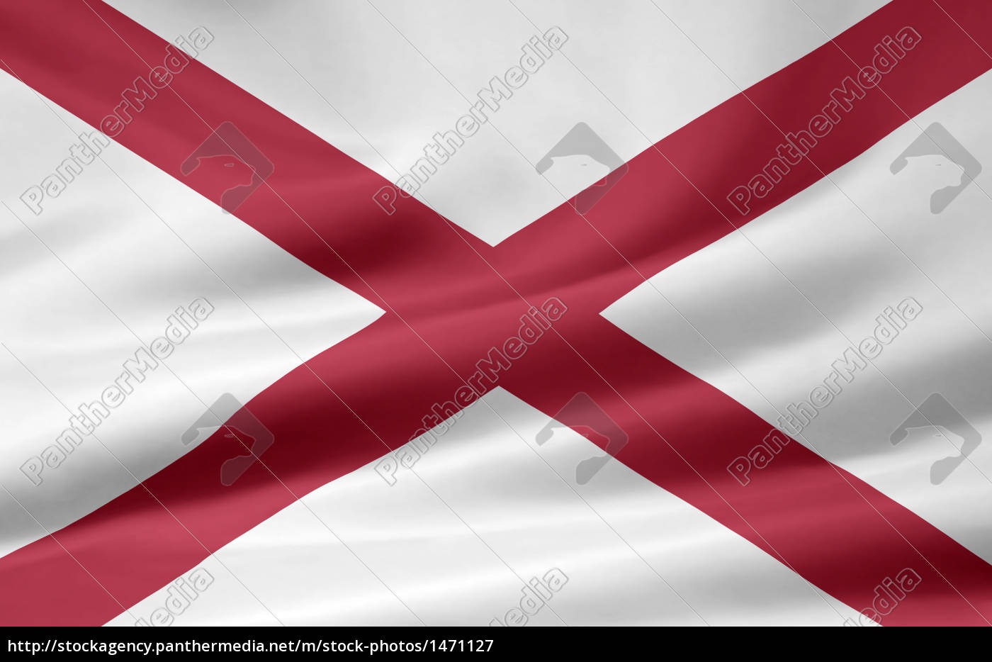 Alabama Flagge Lizenzfreies Bild 1471127 Bildagentur Panthermedia