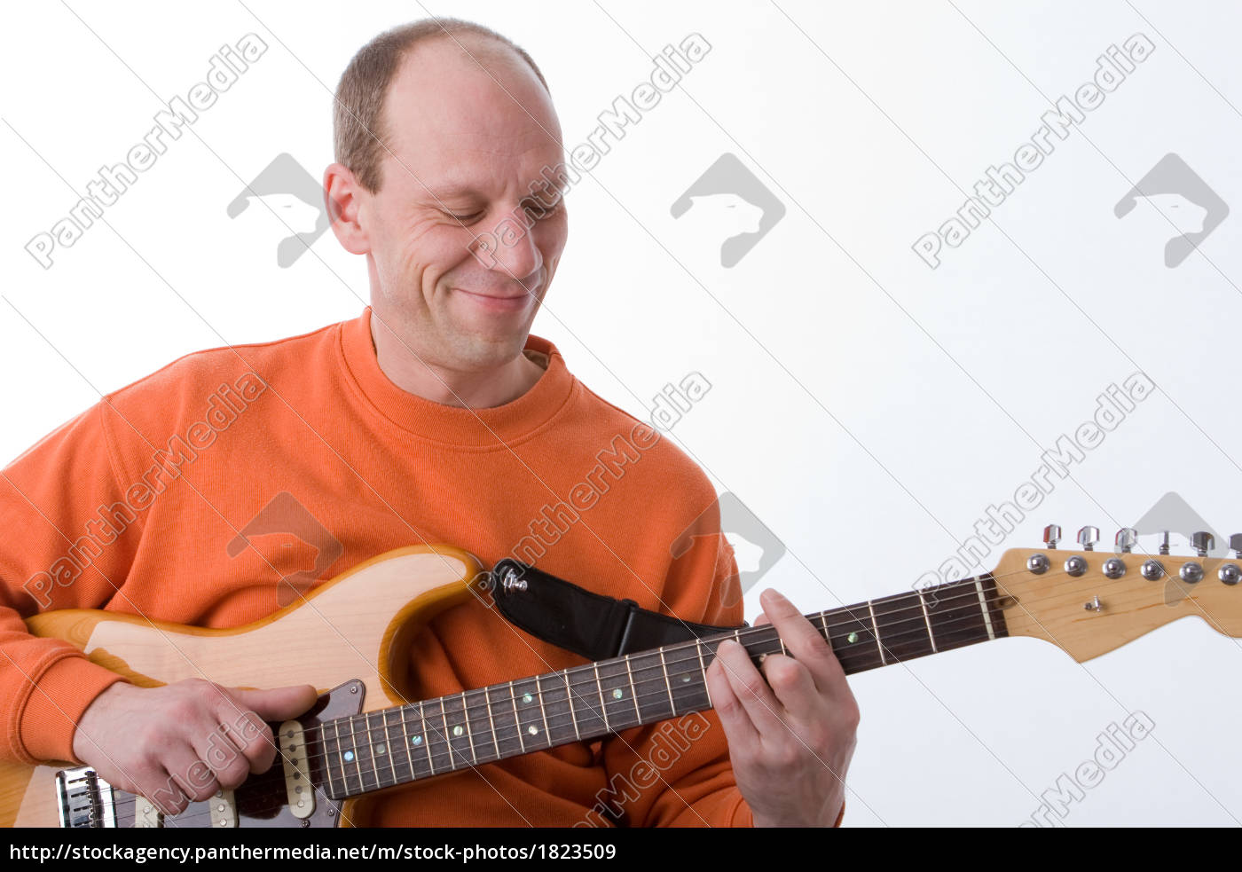 Gitarrenspieler Lizenzfreies Bild Bildagentur Panthermedia