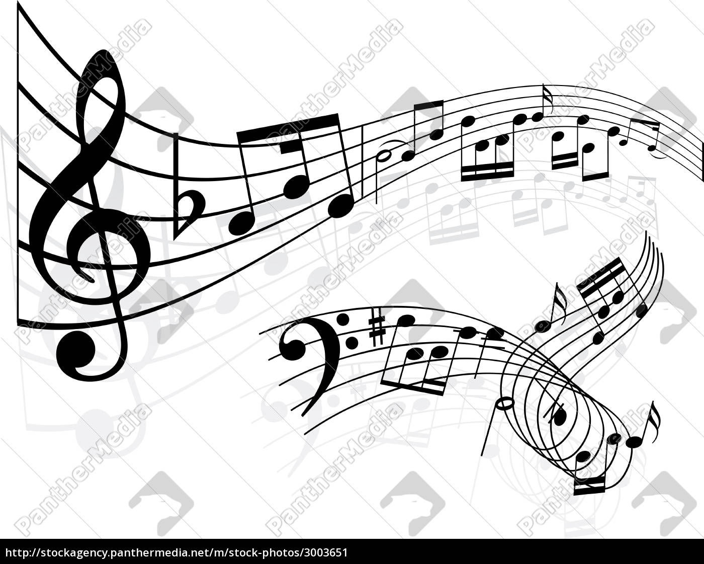  musik  noten  hintergrund Stockfoto 3003651 