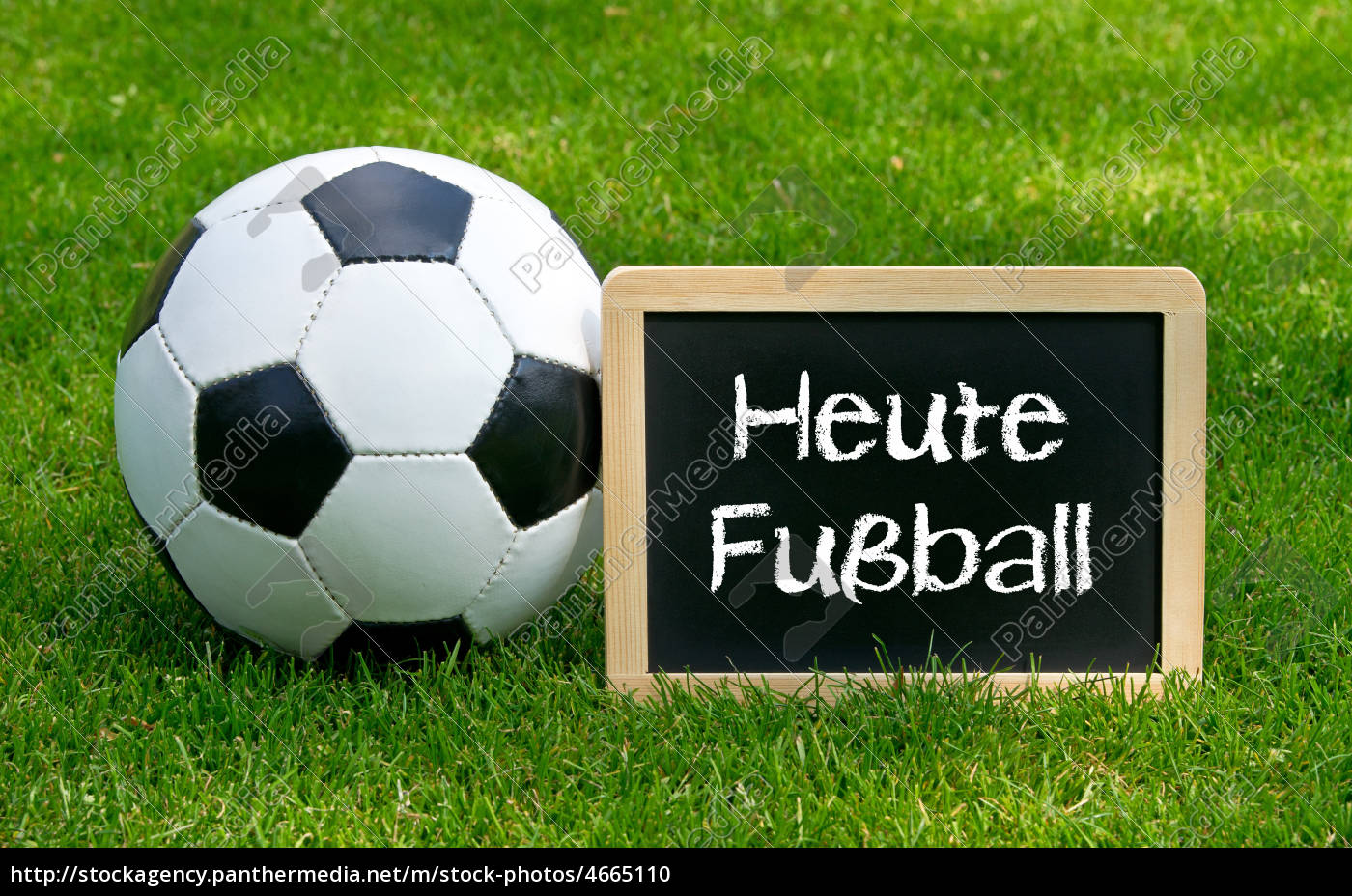 Heute Fussball Konzept Sport Und Freizeit Stock Photo 4665110 Bildagentur Panthermedia