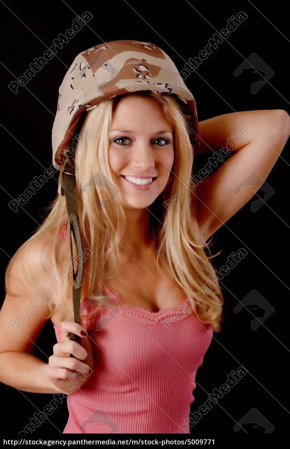 Schönes Mädchen Aus Der Armee