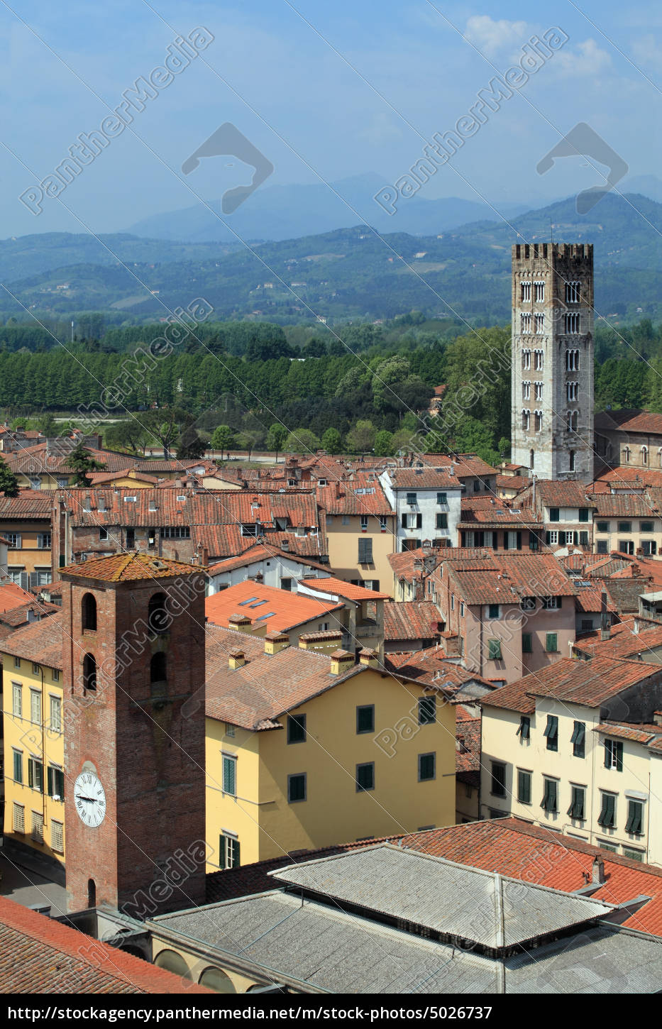 Lucca Italien Stockfoto Bildagentur Panthermedia