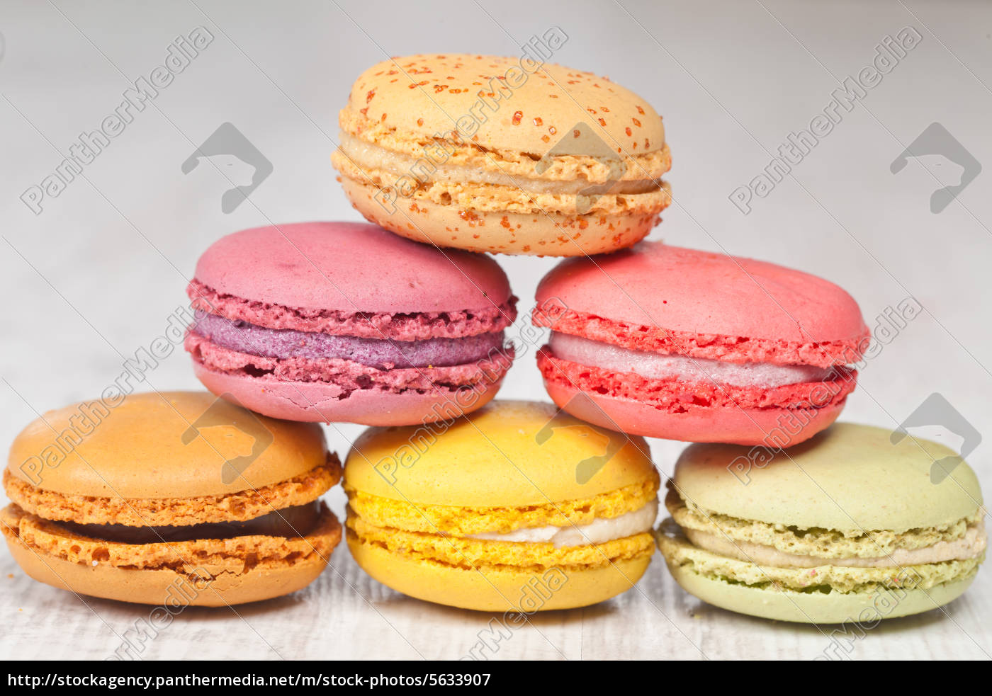 Franzosische Macarons Stockfoto Bildagentur Panthermedia