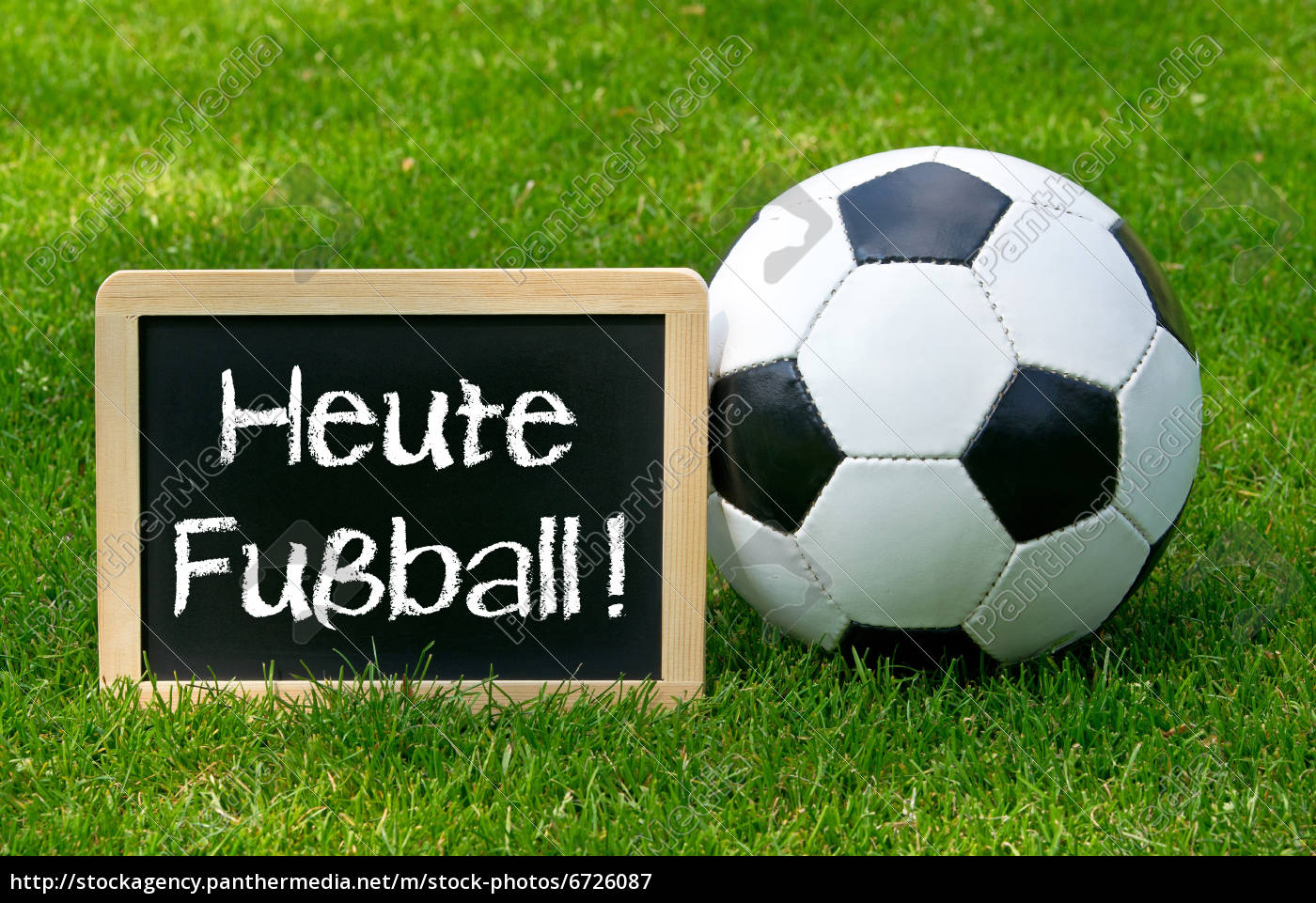 Heute Fußball - Stockfoto - #6726087 - Bildagentur ...