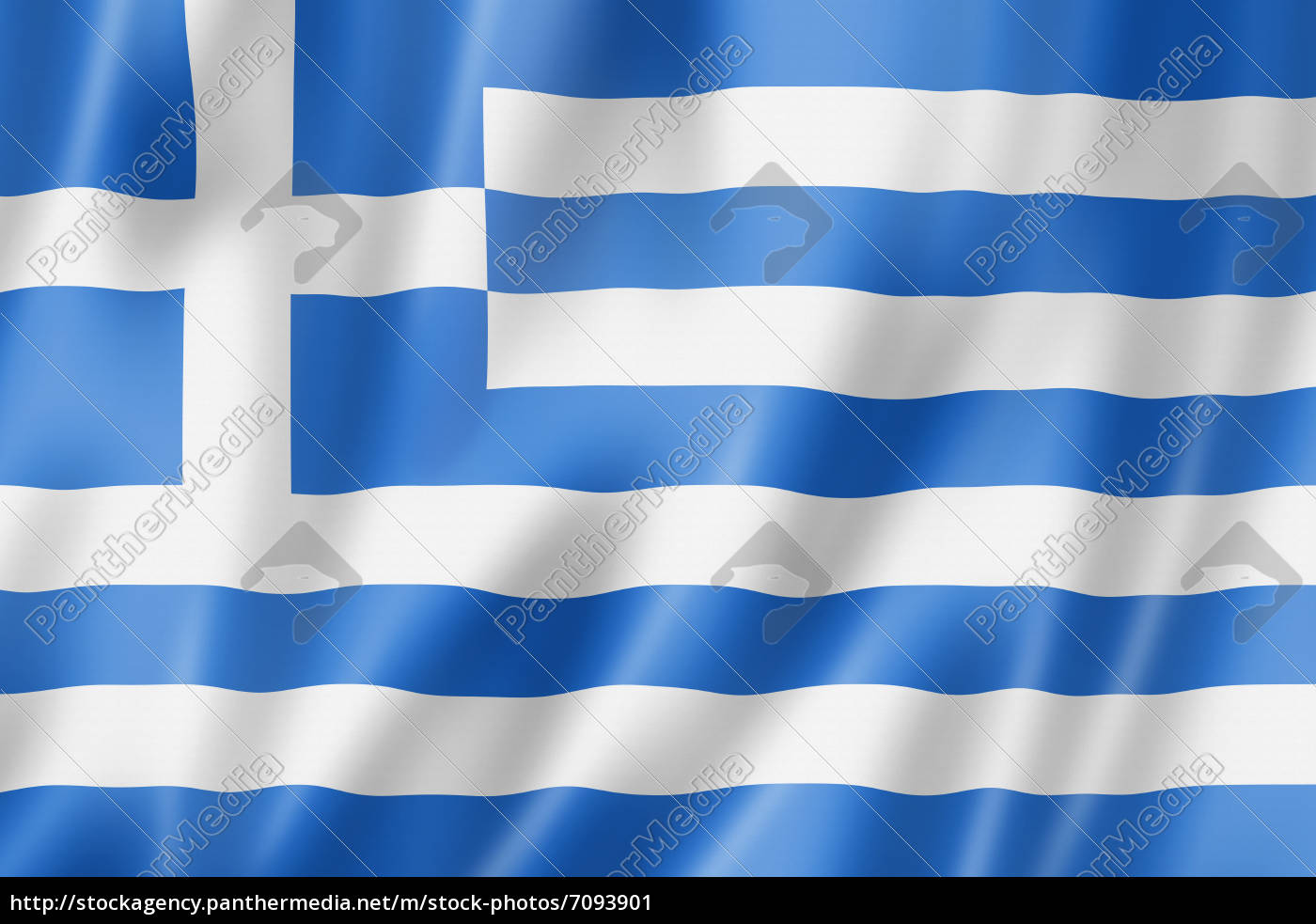 griechische flagge - Lizenzfreies Bild #7093901