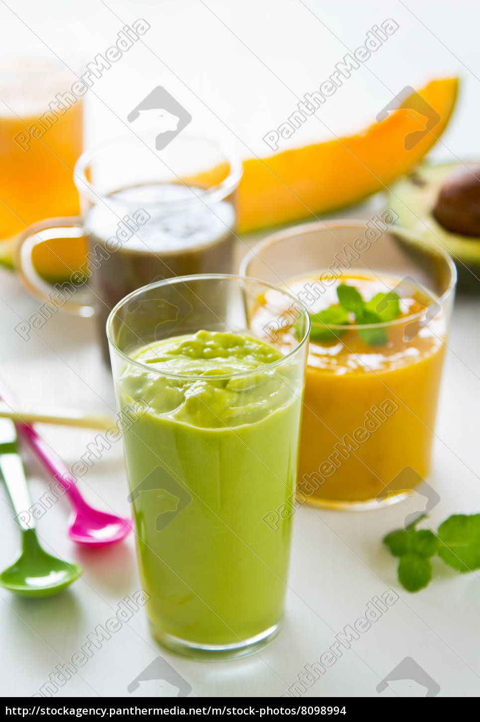 frisches obst smoothie - Stock Photo - #8098994 | Bildagentur PantherMedia