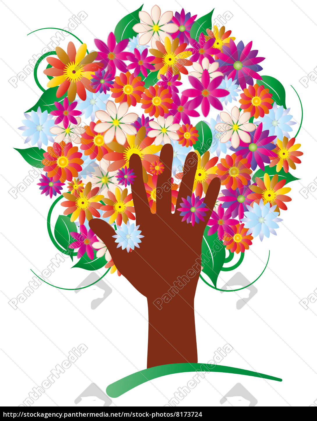 Blumen Baum Lizenzfreies Foto 8173724 Bildagentur Panthermedia