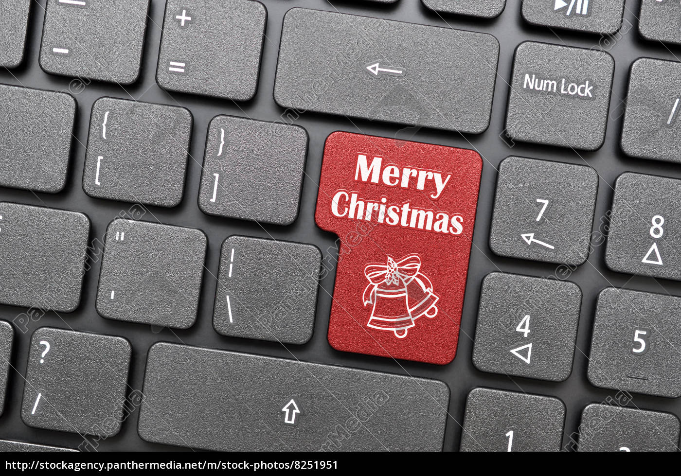 Frohe Weihnachten Auf Der Tastatur Lizenzfreies Bild Bildagentur Panthermedia