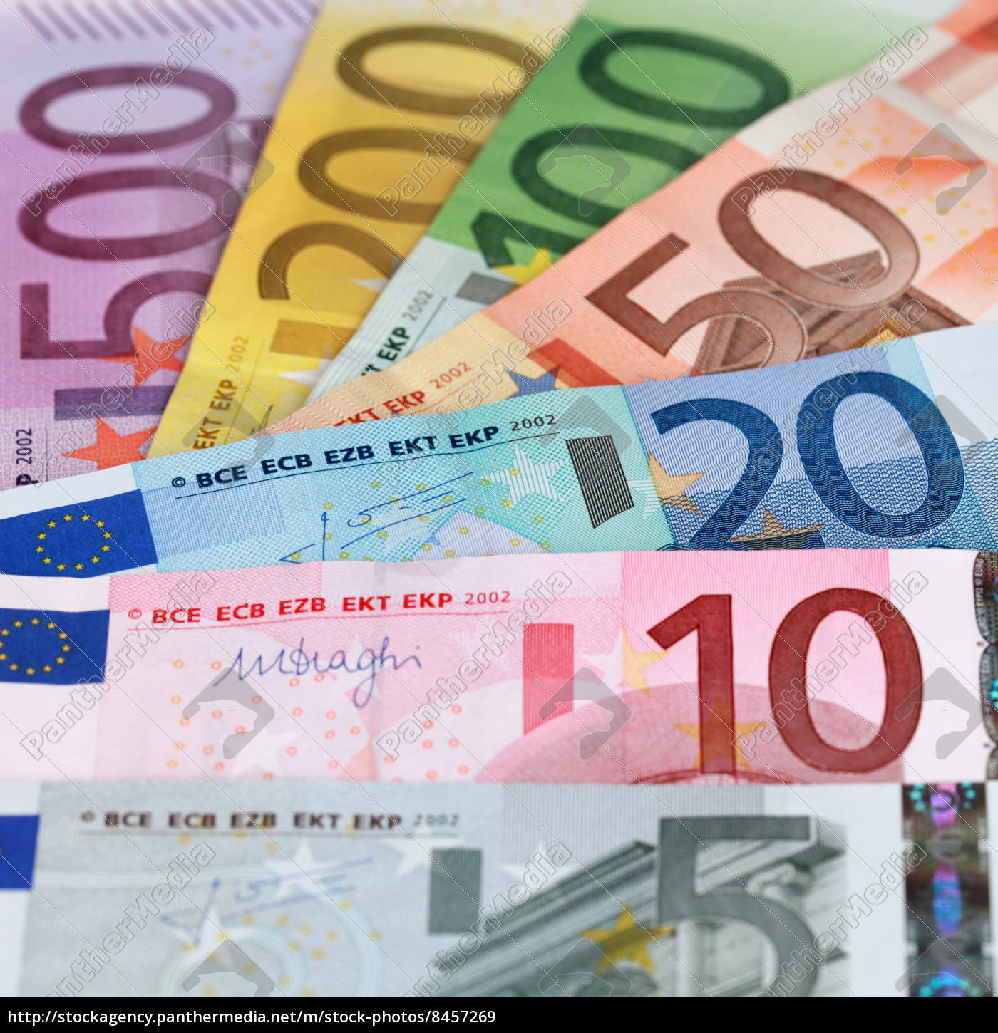 Euro Scheine - Lizenzfreies Bild - #8457269 - Bildagentur ...