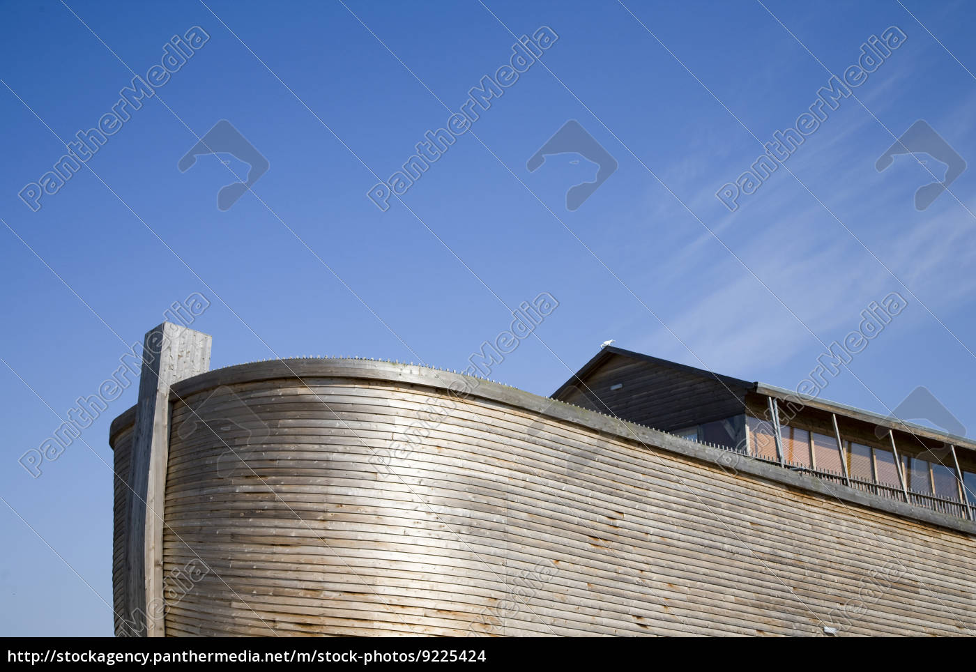 replik von noahs arche bauen in holland r Lizenzfreies Bild