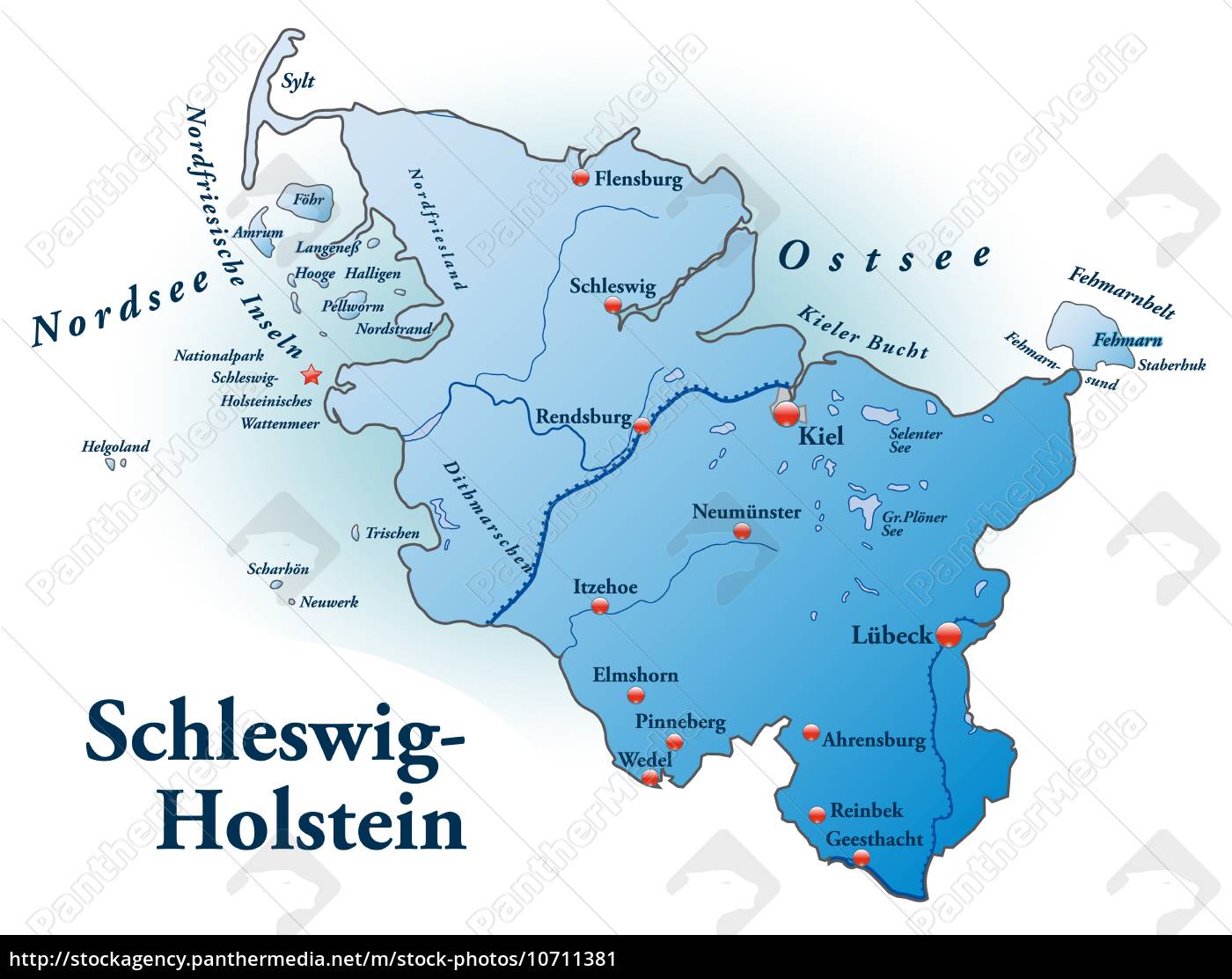 Schleswig Holstein Karte | Karte