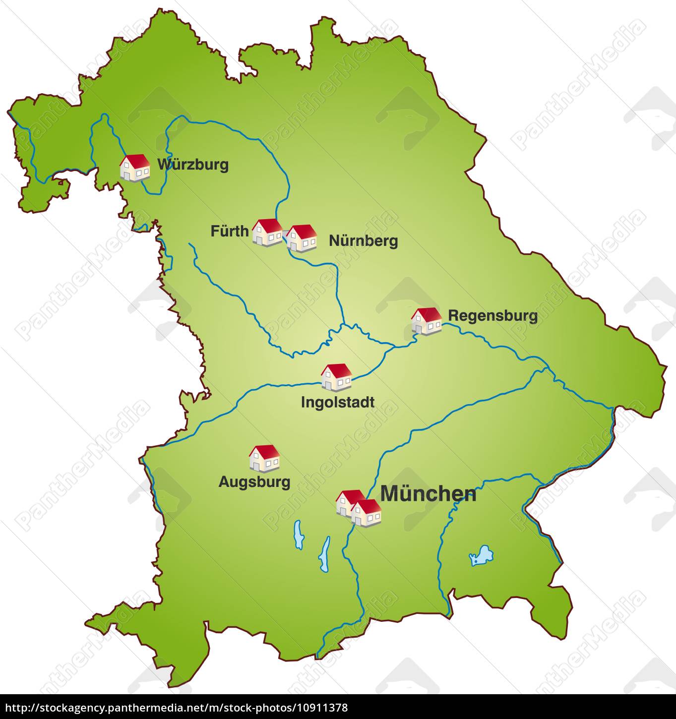 Bayern Karte - Überblick - Bayerisches Staatsministerium der Justiz