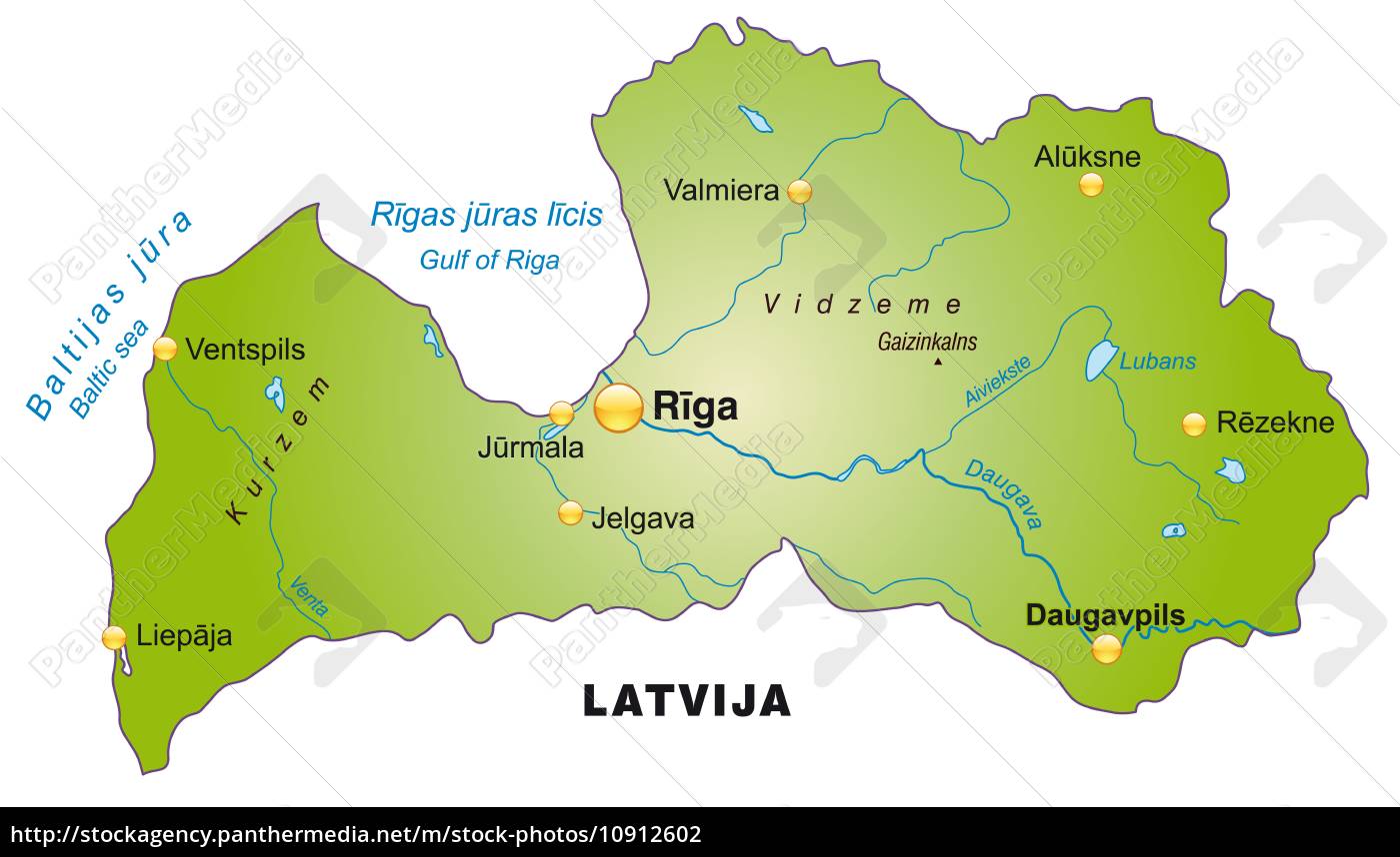 Lettland Karte : Lettland Karte Geschichte - Jetzt die vektorgrafik