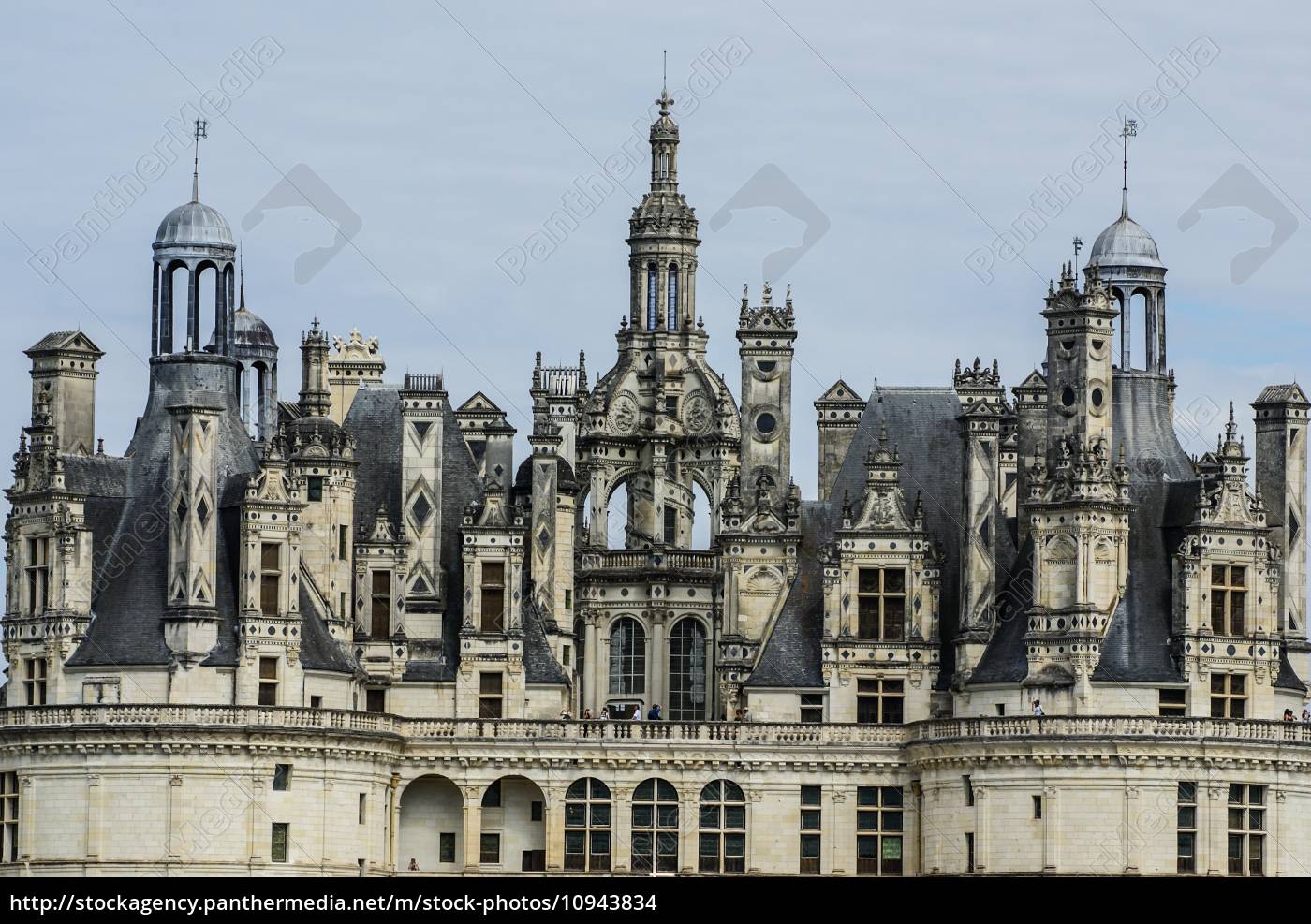 Schloss Chambord Ist In Loir Et Cher Frankreich Es Stock Photo Bildagentur Panthermedia