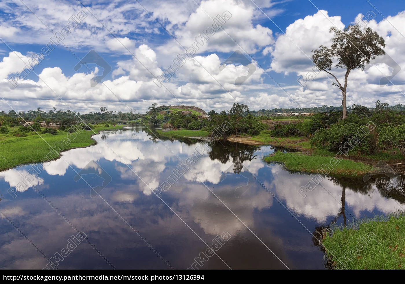 Afrikanische Landschaft Stock Photo Bildagentur Panthermedia