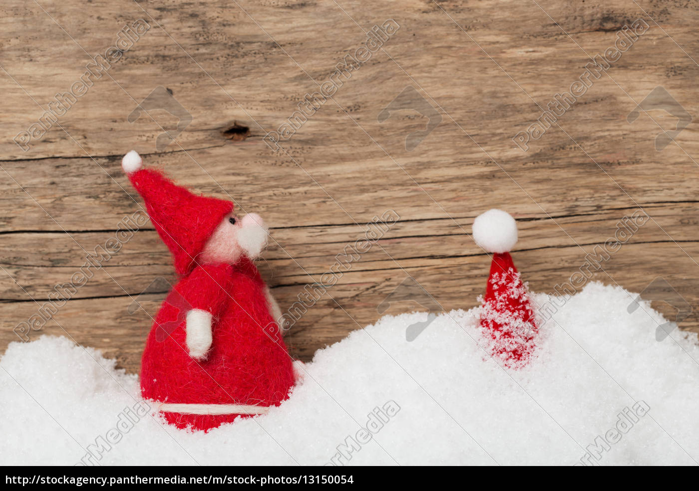 Weihnachtlicher Hintergrund für Gutschein Karte - Stock Photo